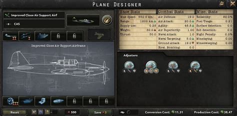 hoi4 plane designer meta|best cas design hoi4.